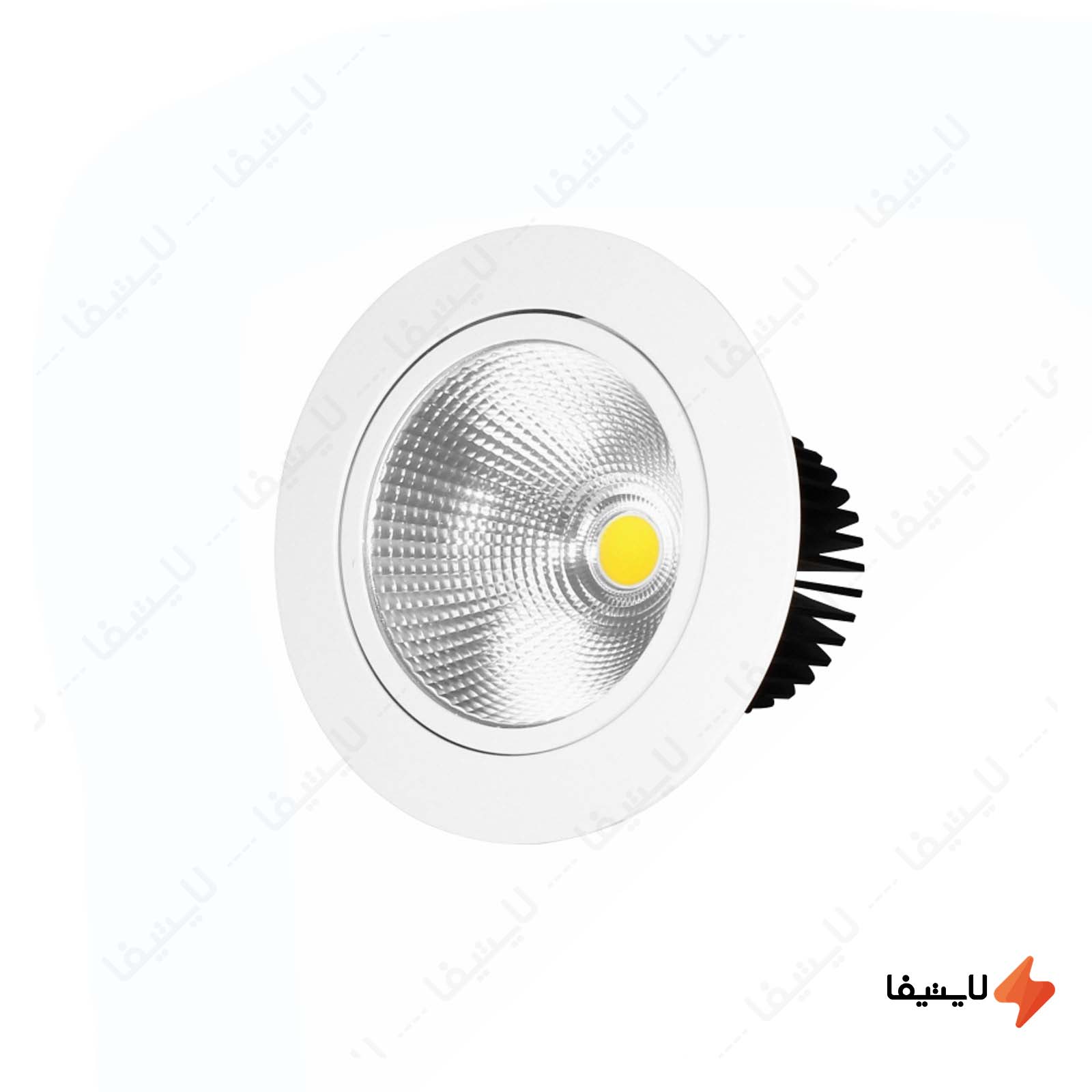 چراغ 18 وات توکار COB برش 12 فاین الکتر چراغ-18-وات-توکار-COB-برش-12-فاین-الکتریک-مدل-FEC-315