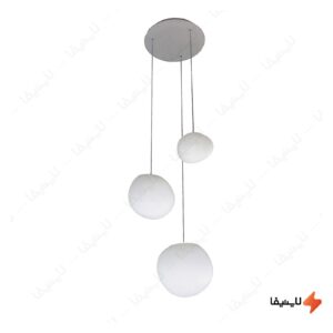 چراغ-آویز-3-شعله-مدرن-کروی-ستاره-شمال-مدل-TS14