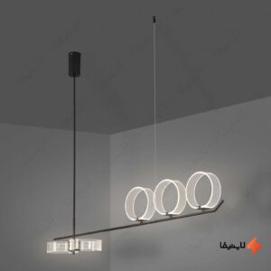 چراغ-آویز-40-وات-5-شعله-ستاره-شمال-مدل-KT17