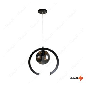 چراغ-آویز-تک-شعله-مولکولی-چشمه-نور-مدل-A12621