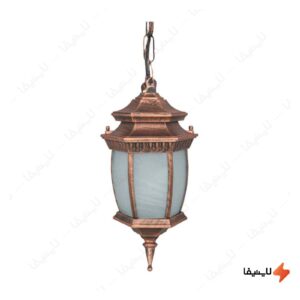 چراغ-آویز-حیاطی-و-پارکی-تکشیدفام-مدل-معبد-رابو-خمره-ای-کد-7910A