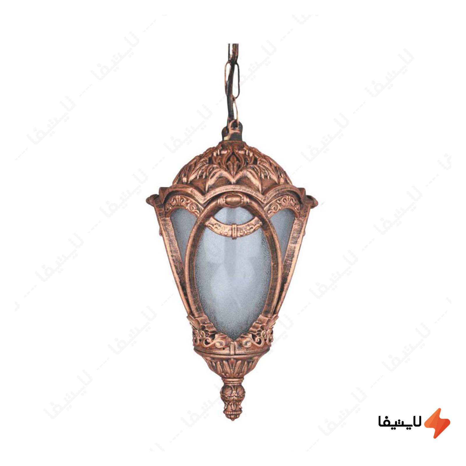 چراغ آویز حیاطی و پارکی تکشیدفام مد چراغ-آویز-حیاطی-و-پارکی-تکشیدفام-مدل-مهرگان-کد-8710A