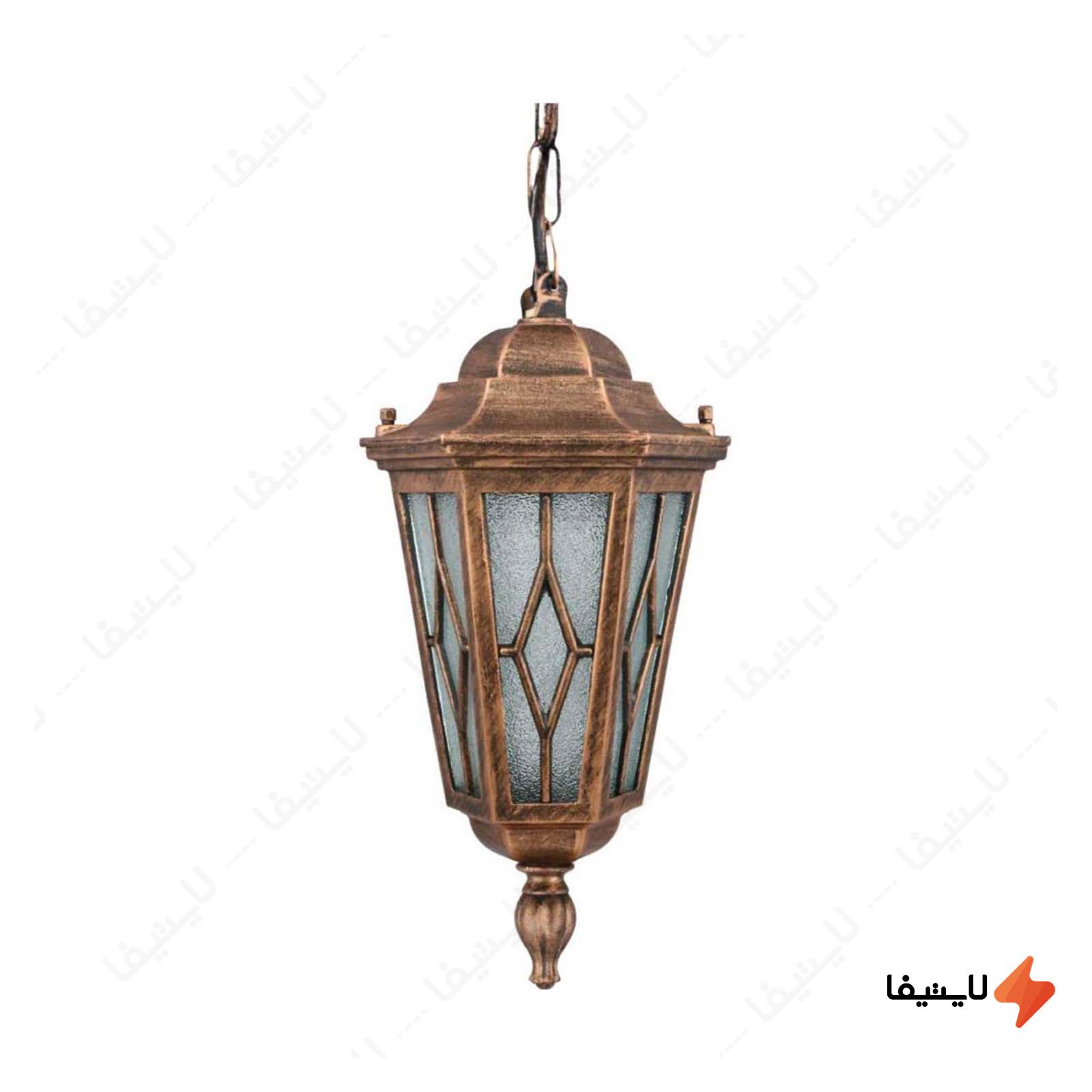 چراغ آویز حیاطی و پارکی تکشیدفام مد چراغ-آویز-حیاطی-و-پارکی-تکشیدفام-مدل-ویسپر-کد-7210A