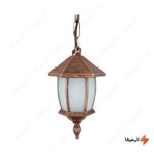 چراغ-آویز-حیاطی-و-پارکی-تکشیدفام-مدل-ویکتوریا-خمره-ای-کد-8110A