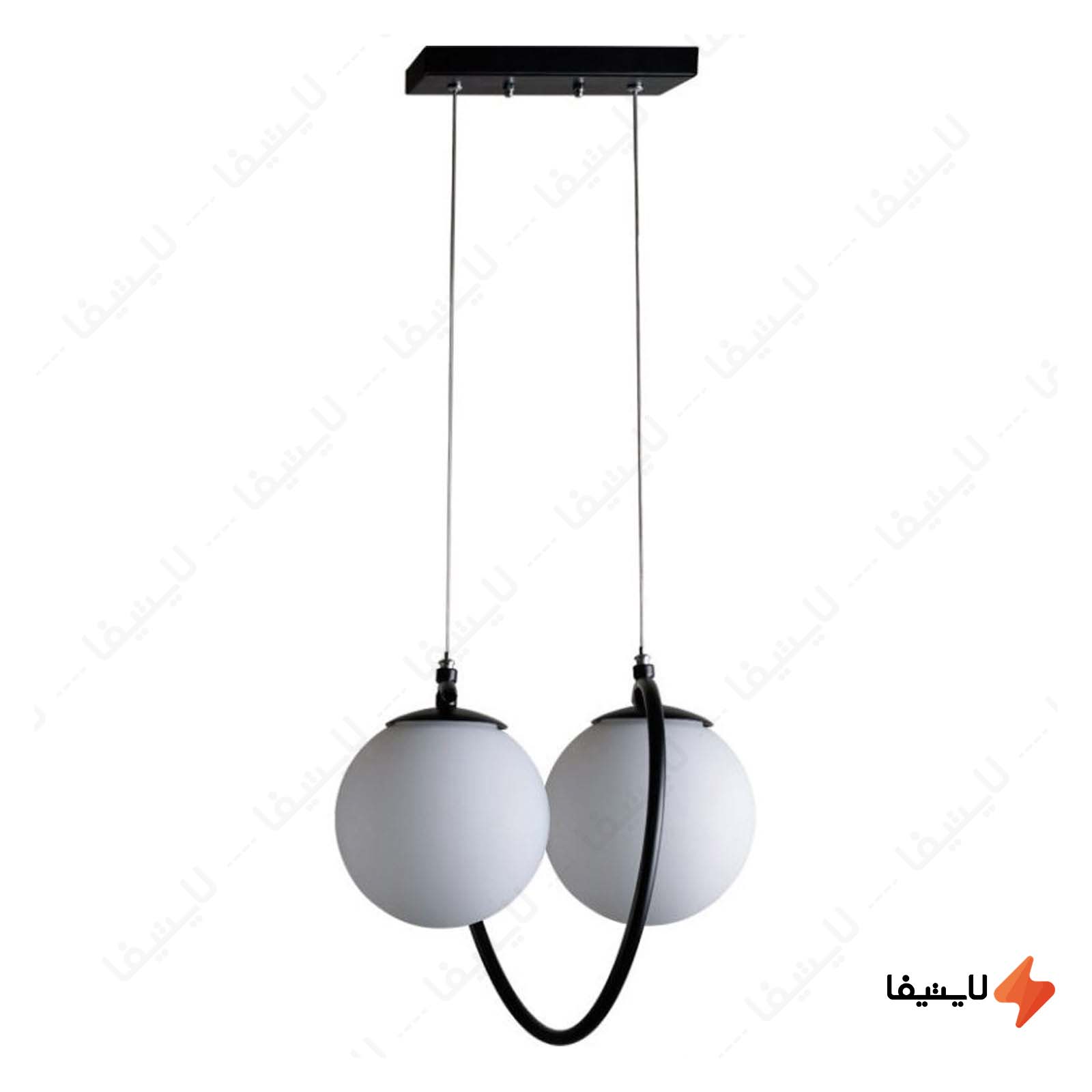 چراغ آویز دو شعله مولکولی چشمه نور چراغ-آویز-دو-شعله-مولکولی-چشمه-نور-مدل-A12612