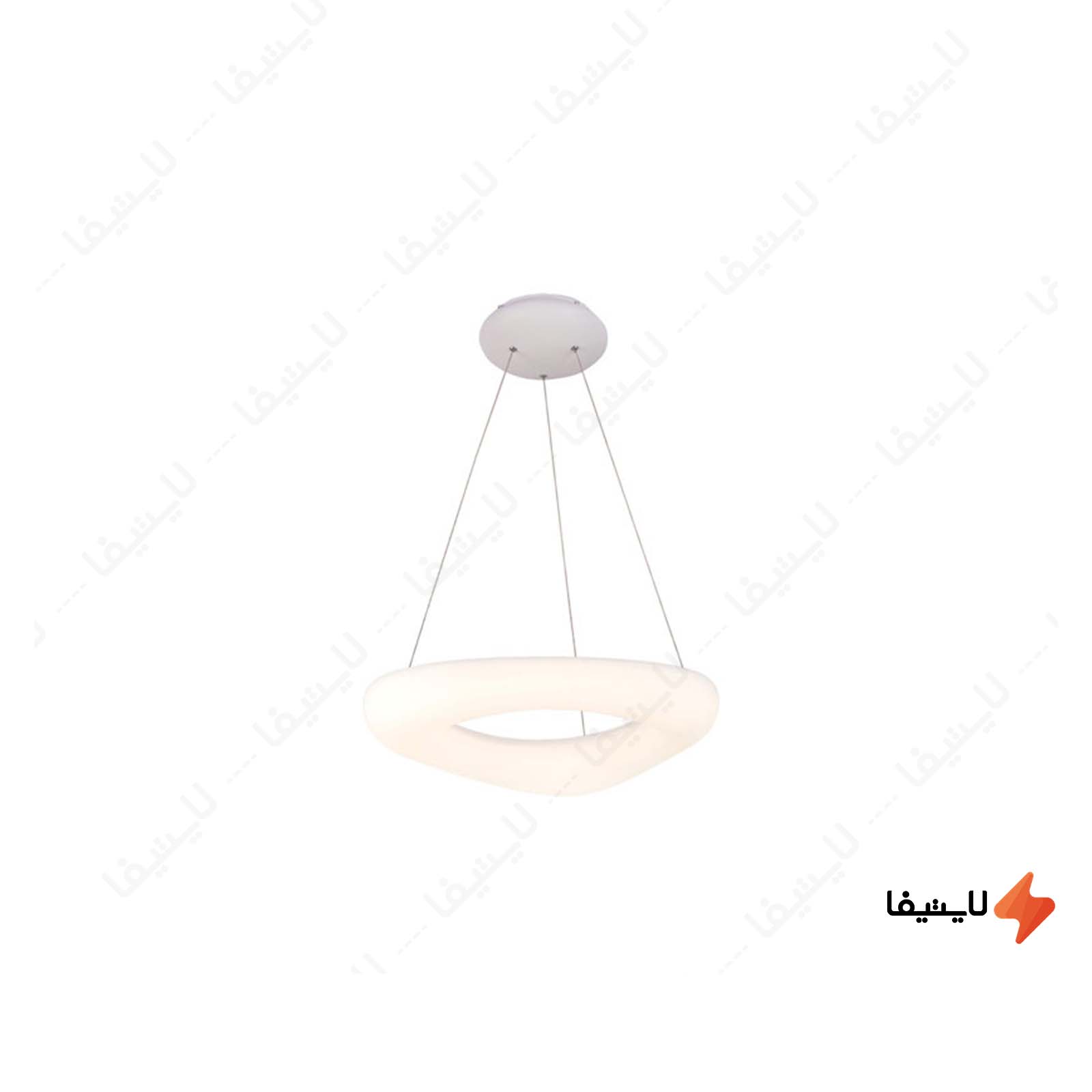 چراغ آویز دونات مثلثی ستاره شمال مد چراغ-آویز-دونات-مثلثی-ستاره-شمال-مدل-TS17