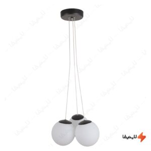 چراغ-آویز-سه-شعله-مولکولی-چشمه-نور-مدل-A12243