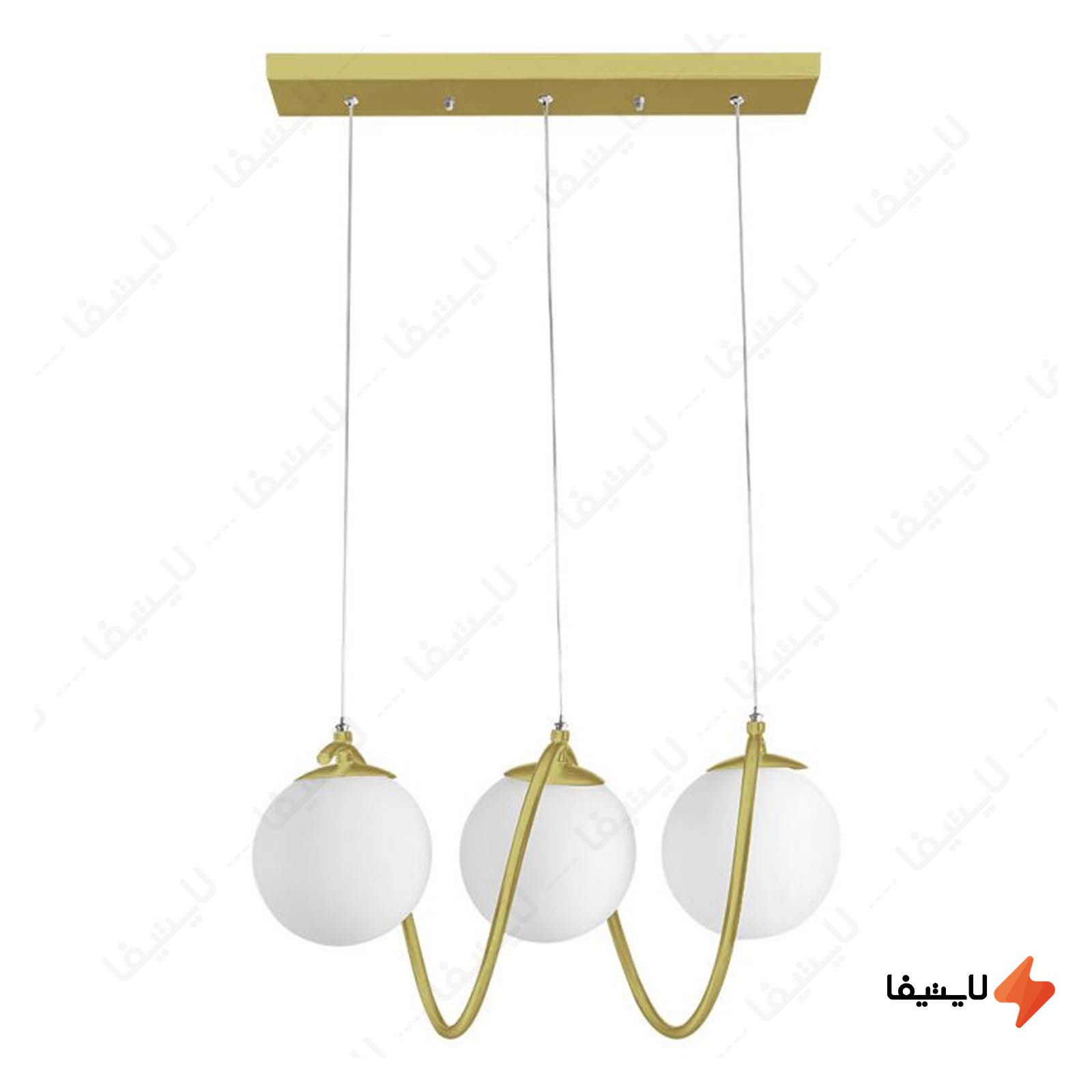 چراغ آویز سه شعله مولکولی چشمه نور چراغ-آویز-سه-شعله-مولکولی-چشمه-نور-مدل-A12633