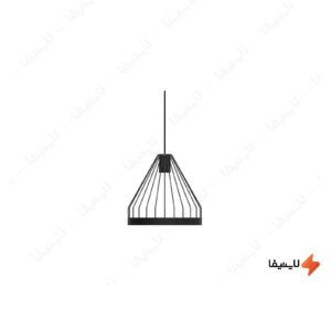 چراغ-آویز-قفسی-فلزی-سبک-معاصر-هاتو-تیپ-3-مدل-CG3