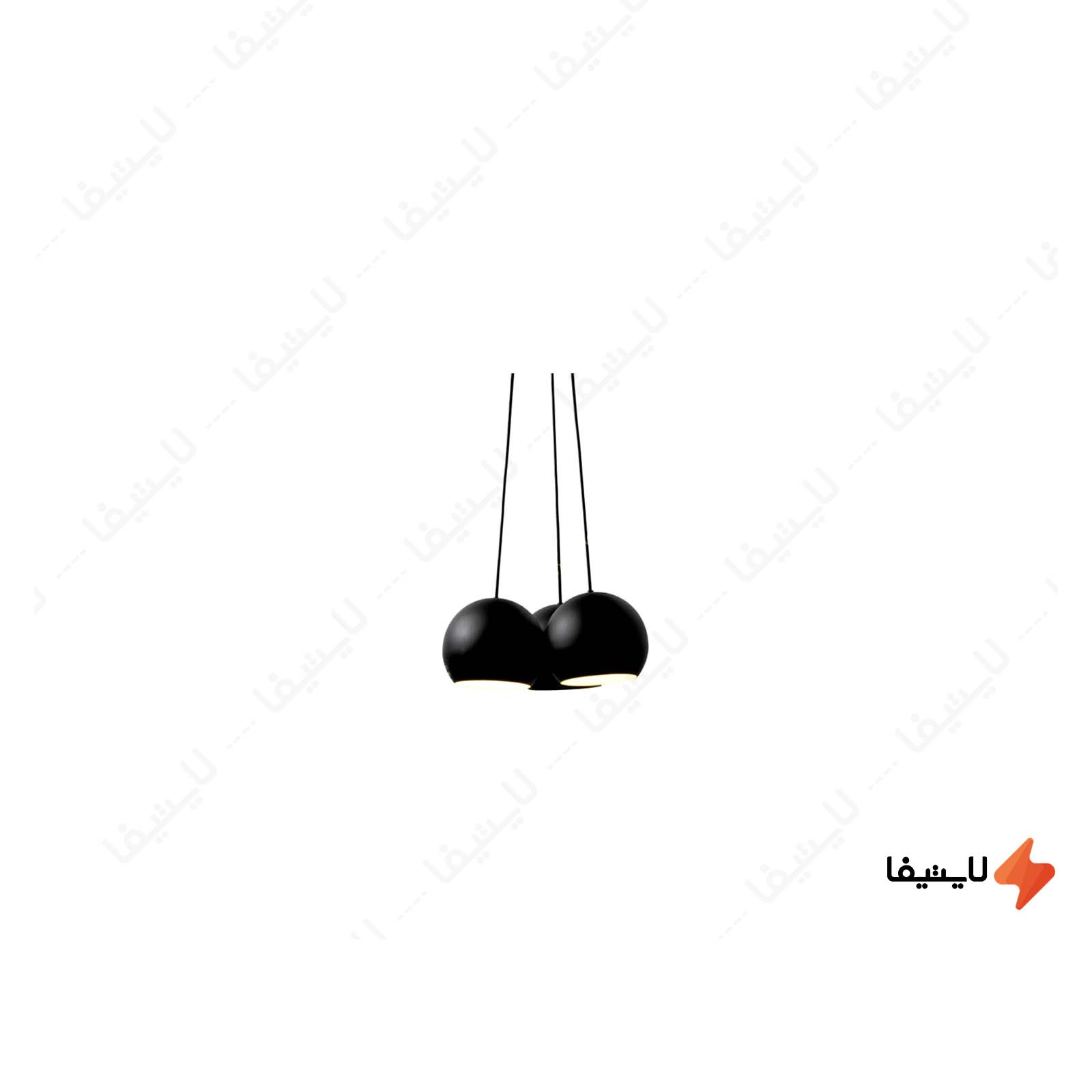 چراغ آویز مدرن گوی 3 تایی هاتو مدل 131 چراغ-آویز-مدرن-گوی-3-تایی-هاتو-مدل-1312PS3