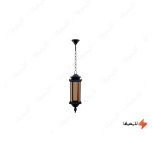 چراغ-آویز-پارکی-تکشیدفام-مدل-معبد-سورنا-کد-1410A