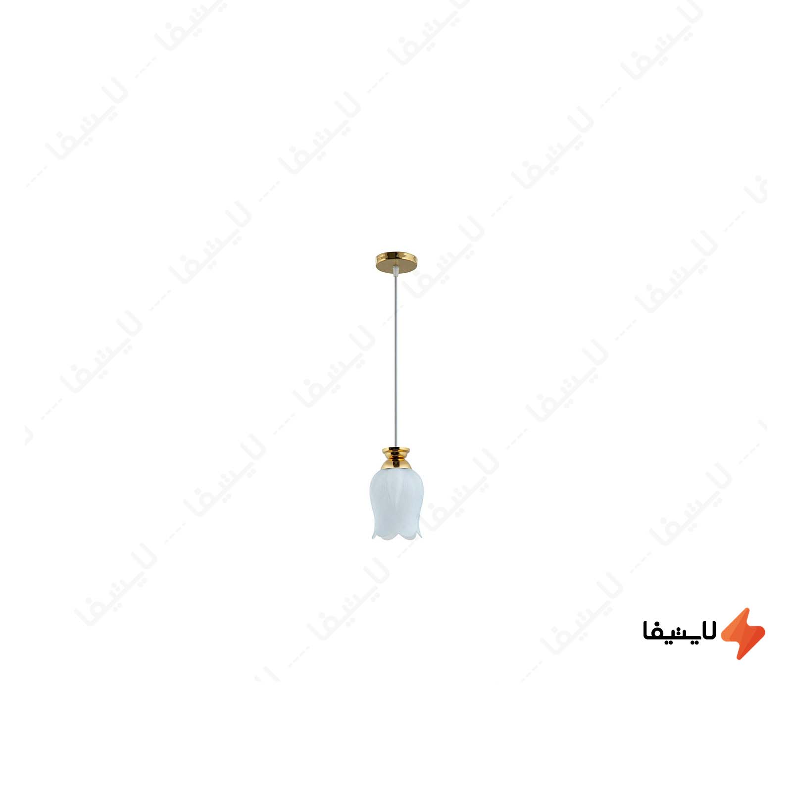 چراغ آویز چشمه نور کد A1282/1H-G چراغ-آویز-چشمه-نور-کد-A12821H-G