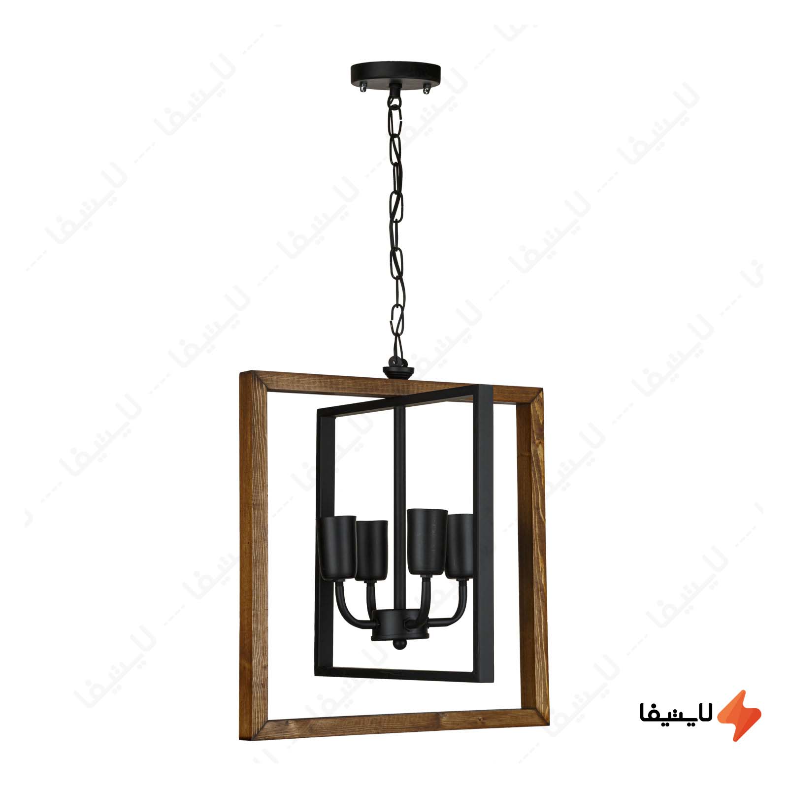 چراغ آویز چهار شعله چشمه نور کد 2214/4 چراغ-آویز-چهار-شعله-چشمه-نور-کد-22144