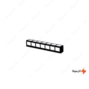 چراغ-بالا-آینه-مدرن-هاتو-مدل-مربع-مربع-4508SS