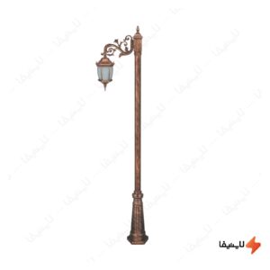 چراغ-تکشاخه-حیاطی-و-پارکی-تکشیدفام-مدل-رابو-خمره-ای-کد-91200-15-7714
