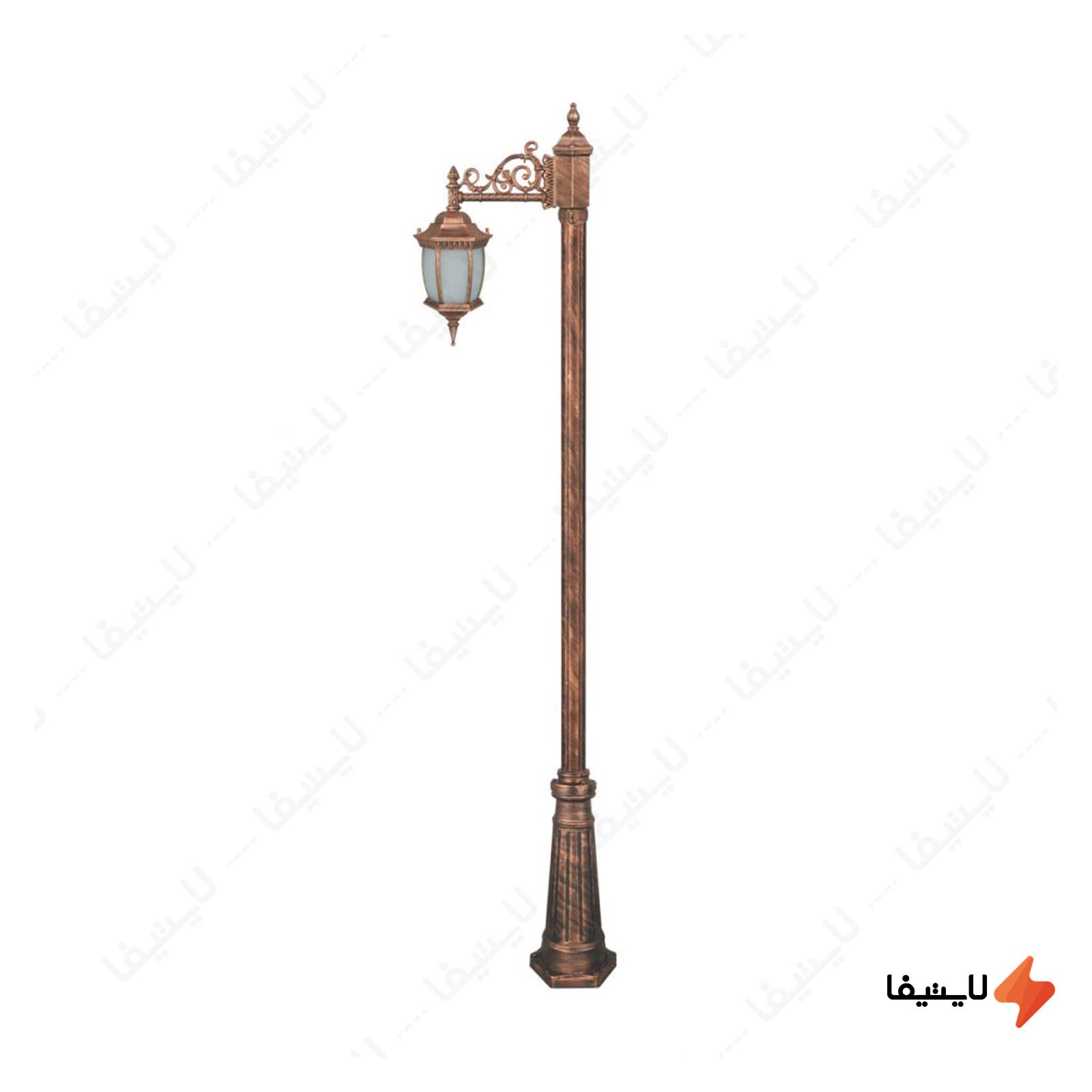چراغ تکشاخه حیاطی و پارکی تکشیدفام چراغ-تکشاخه-حیاطی-و-پارکی-تکشیدفام-مدل-رابو-خمره-ای-کد-91200-15-7715