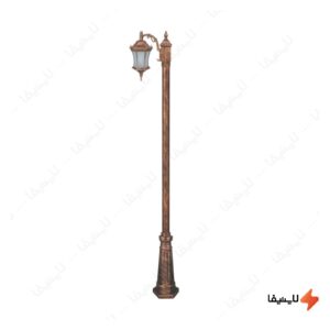 چراغ-تکشاخه-حیاطی-و-پارکی-تکشیدفام-مدل-رابو-کمرباریک-کد-91200-15-7811