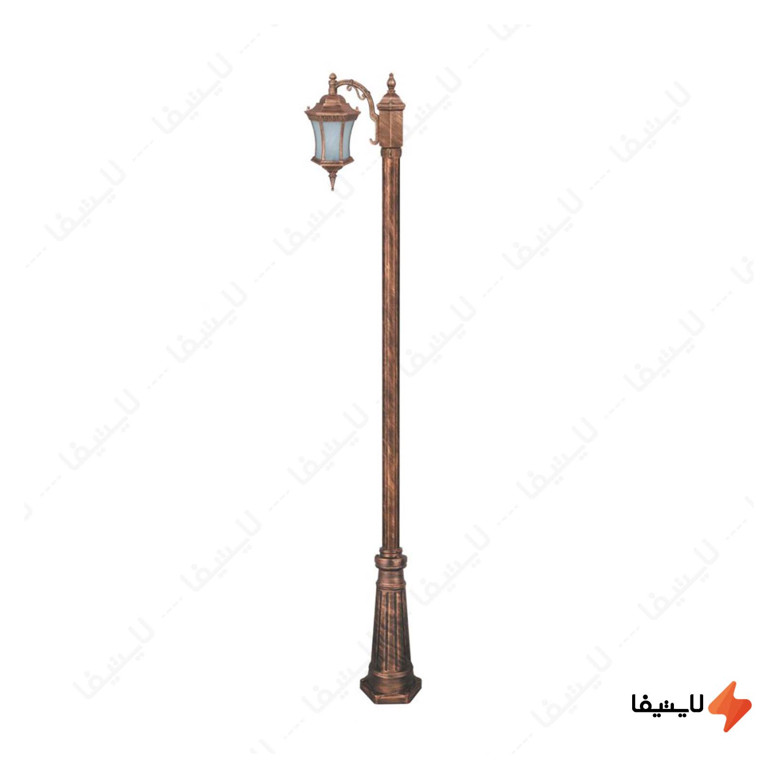 چراغ تکشاخه حیاطی و پارکی تکشیدفام چراغ-تکشاخه-حیاطی-و-پارکی-تکشیدفام-مدل-رابو-کمرباریک-کد-91200-15-7811