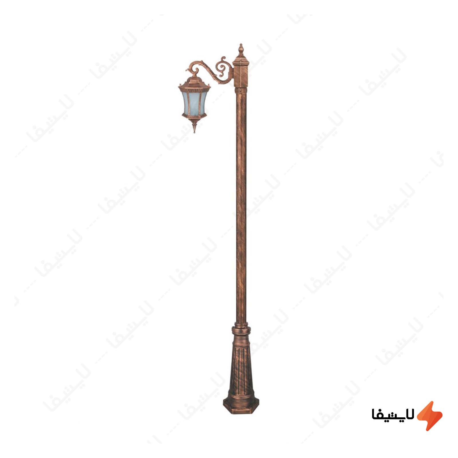 چراغ تکشاخه حیاطی و پارکی تکشیدفام چراغ-تکشاخه-حیاطی-و-پارکی-تکشیدفام-مدل-رابو-کمرباریک-کد-91200-15-7812