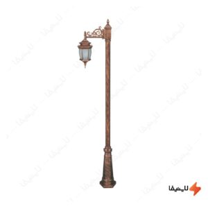 چراغ-تکشاخه-حیاطی-و-پارکی-تکشیدفام-مدل-معبد-رابو-خمره-ای-کد-91200-15-7915