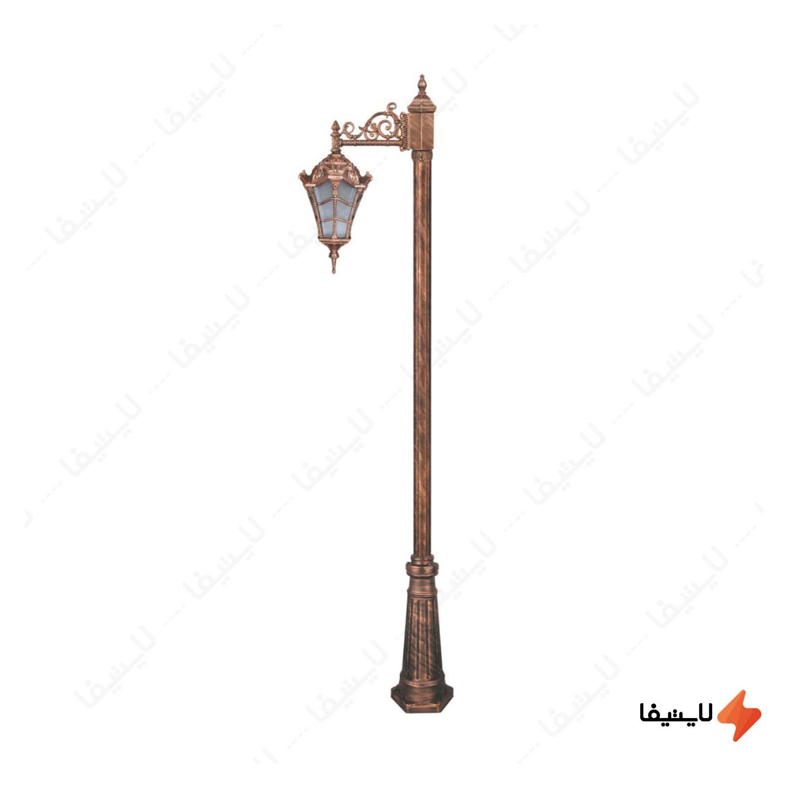چراغ تکشاخه حیاطی و پارکی تکشیدفام چراغ-تکشاخه-حیاطی-و-پارکی-تکشیدفام-مدل-وستا-کوچک-کد-91200-15-8815