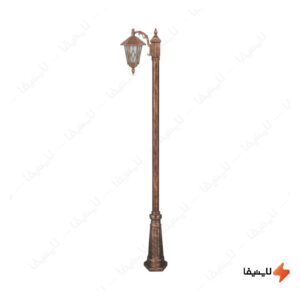 چراغ-تکشاخه-حیاطی-و-پارکی-تکشیدفام-مدل-ویکتور-کد-91200-15-7611