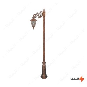 چراغ-تکشاخه-حیاطی-و-پارکی-تکشیدفام-مدل-ویکتور-کد-91200-15-7614