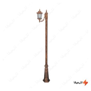 چراغ-تکشاخه-پارکی-تکشیدفام-مدل-رابو-کد-91200-16-7111