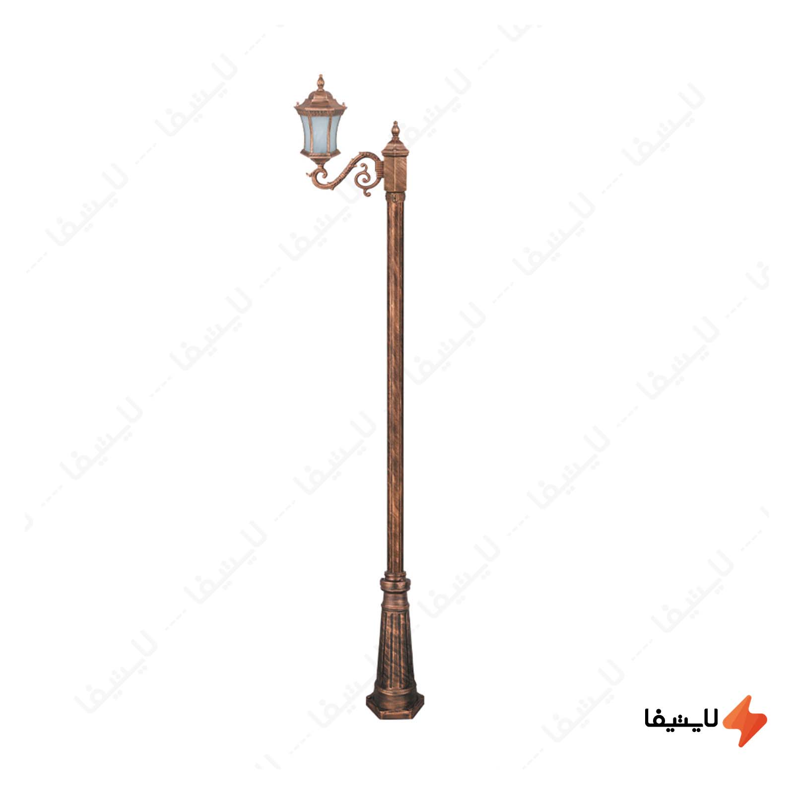چراغ تکشاخه پارکی تکشیدفام مدل راب چراغ-تکشاخه-پارکی-تکشیدفام-مدل-رابو-کمرباریک-کد-91200-16-7812