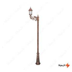 چراغ-تکشاخه-پارکی-تکشیدفام-مدل-روبینا-کد-91200-16-8414