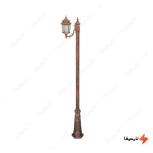 چراغ-تکشاخه-پارکی-تکشیدفام-مدل-معبد-رابو-خمره-ای-کد-91200-16-7911