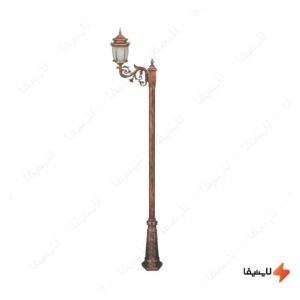 چراغ-تکشاخه-پارکی-تکشیدفام-مدل-معبد-رابو-خمره-ای-کد-91200-16-7914