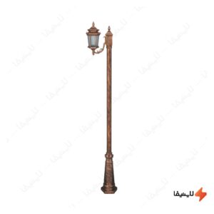 چراغ-تکشاخه-پارکی-تکشیدفام-مدل-معبد-رابو-کد-91200-16-7311
