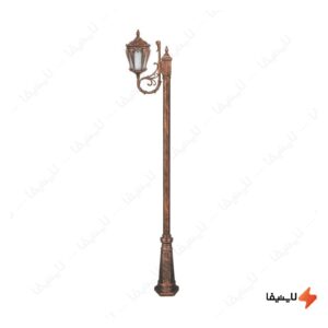 چراغ-تکشاخه-پارکی-تکشیدفام-مدل-پالیز-کد-91200-16-8513