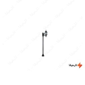 چراغ-حیاطی-ایستاده-تک-شاخه-با-طول-1