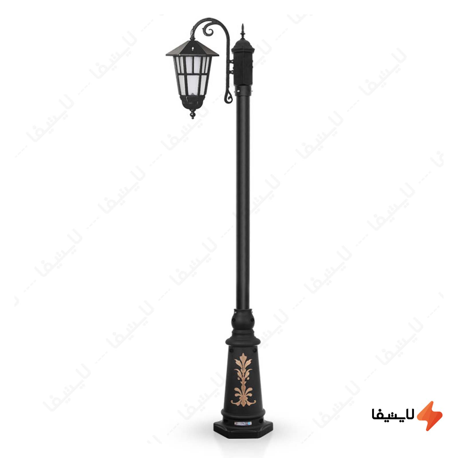 چراغ حیاطی ایستاده تک شاخه شب تاب م چراغ-حیاطی-ایستاده-تک-شاخه-شب-تاب-مدل-وندا-کد-SH-105910720