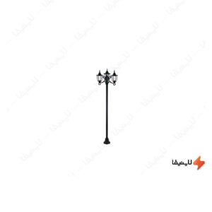 چراغ-حیاطی-ایستاده-سه-شاخه-با-طول-2
