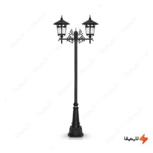 چراغ-حیاطی-ایستاده-شب-تاب-مدل-آبنوس-SH-105721310