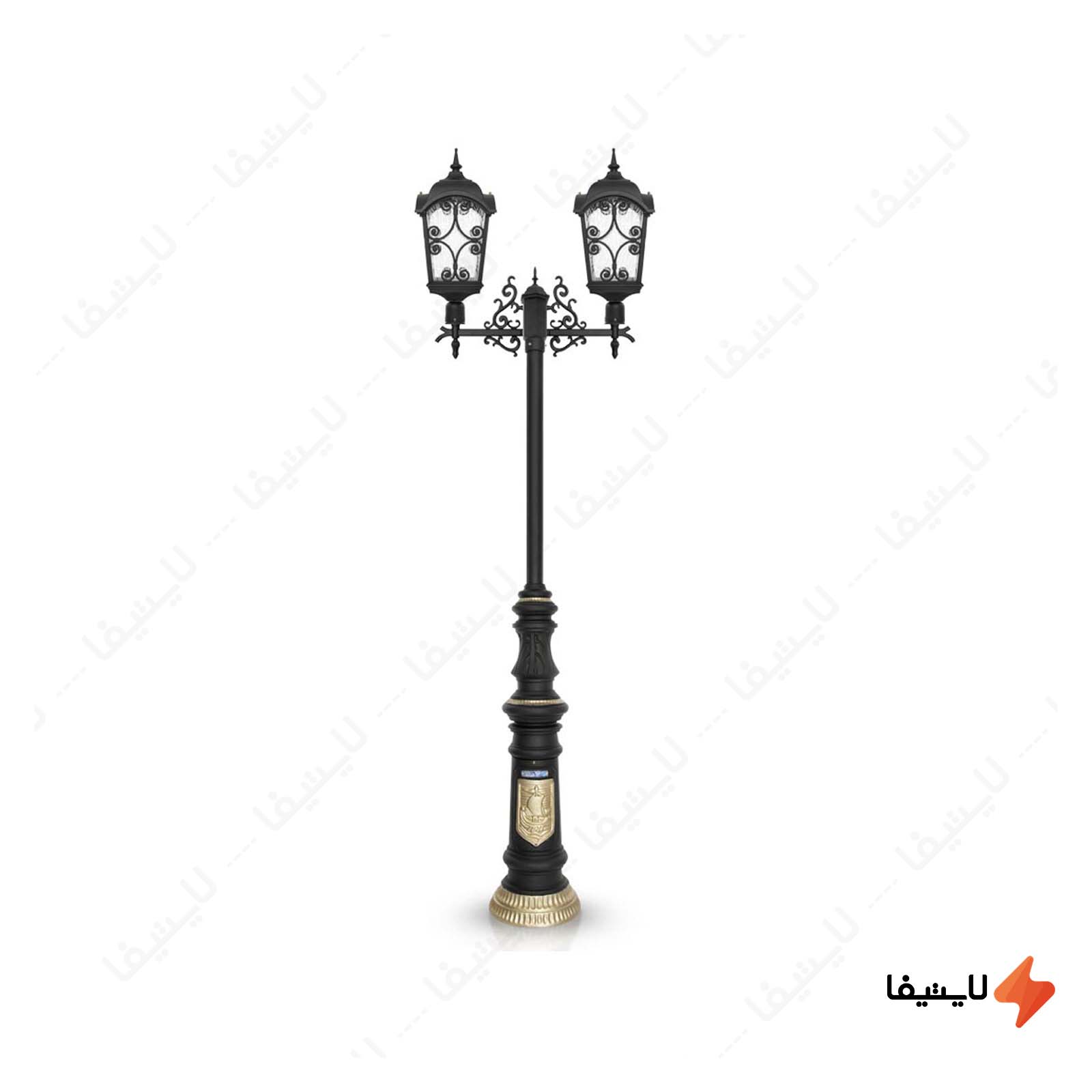 چراغ حیاطی ایستاده شب تاب SH-106721310 مد چراغ-حیاطی-ایستاده-شب-تاب-مدل-آروین-SH-106721310
