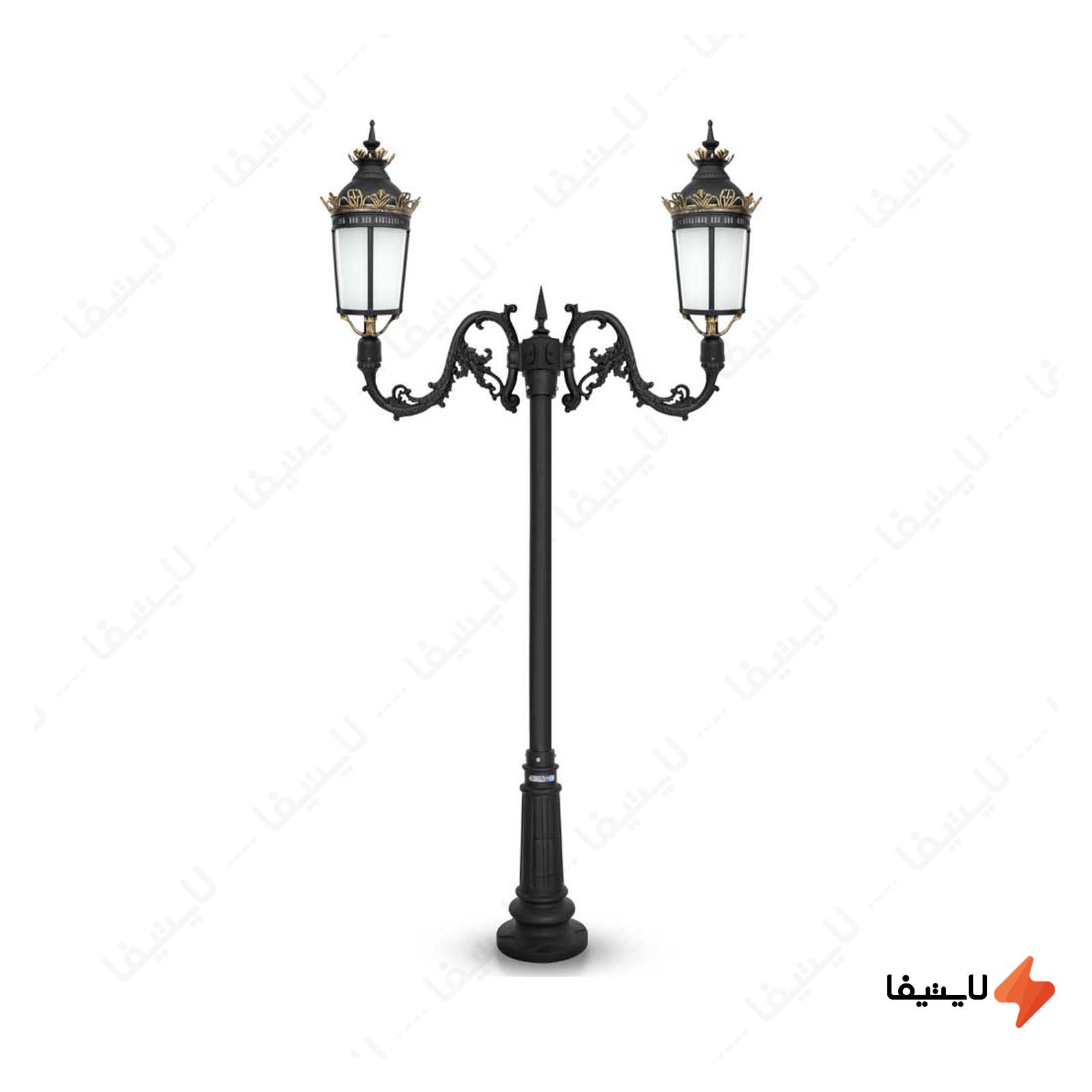 چراغ حیاطی ایستاده شب تاب SH-108622710 مد چراغ-حیاطی-ایستاده-شب-تاب-مدل-امپراطور-SH-108622710