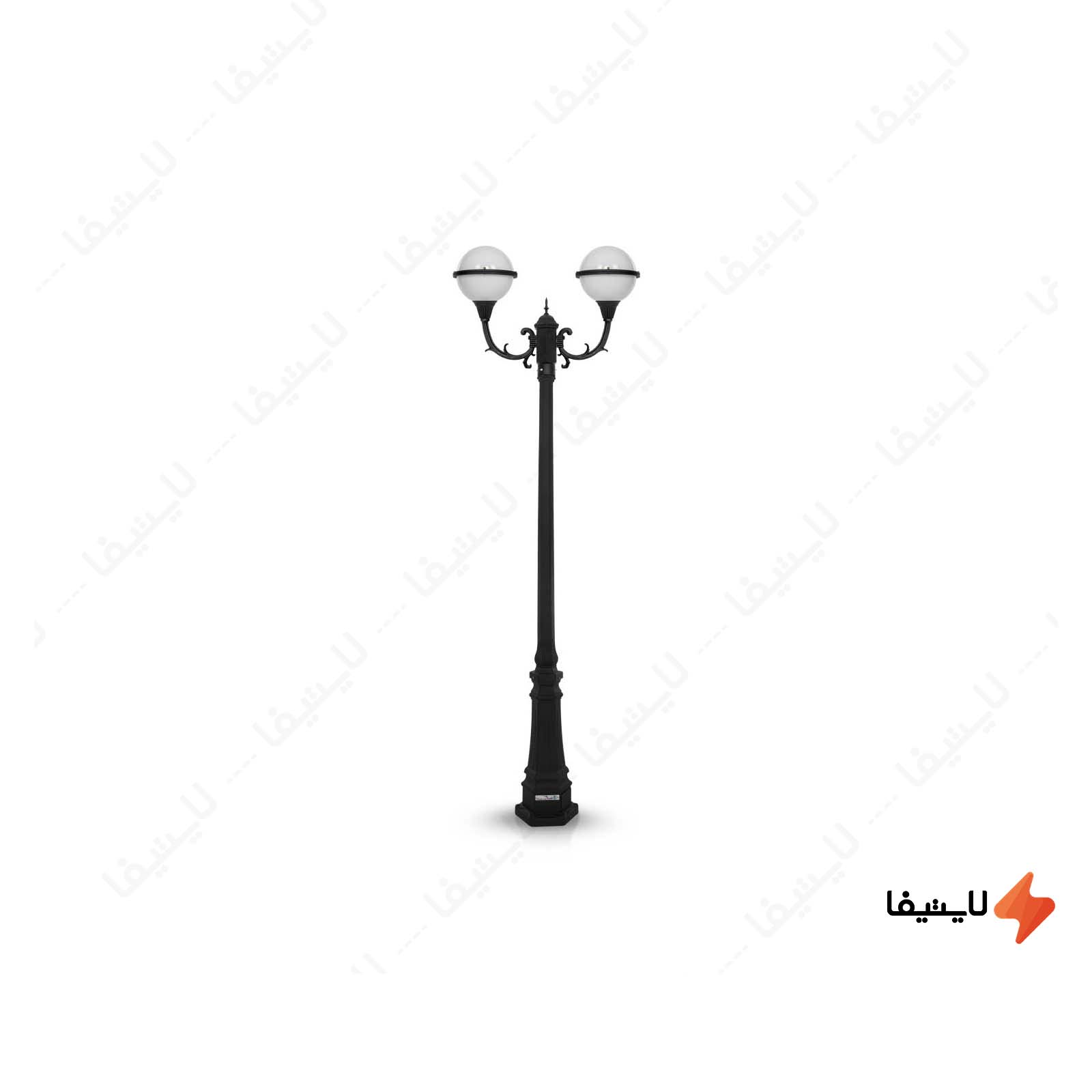 چراغ حیاطی ایستاده شب تاب مدل توپی S چراغ-حیاطی-ایستاده-شب-تاب-مدل-توپی-SH-105320210