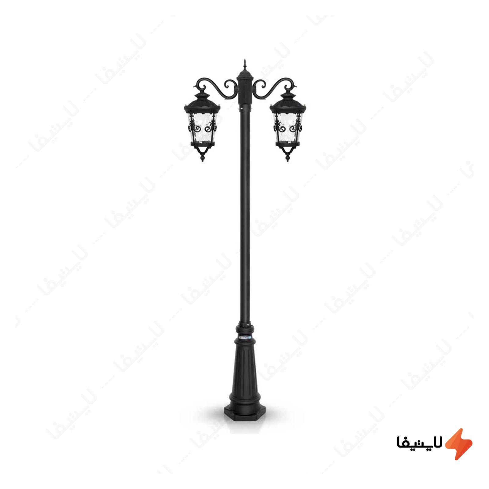 چراغ حیاطی ایستاده شب تاب SH-106920320 مد چراغ-حیاطی-ایستاده-شب-تاب-مدل-ماهنوس-SH-106920320