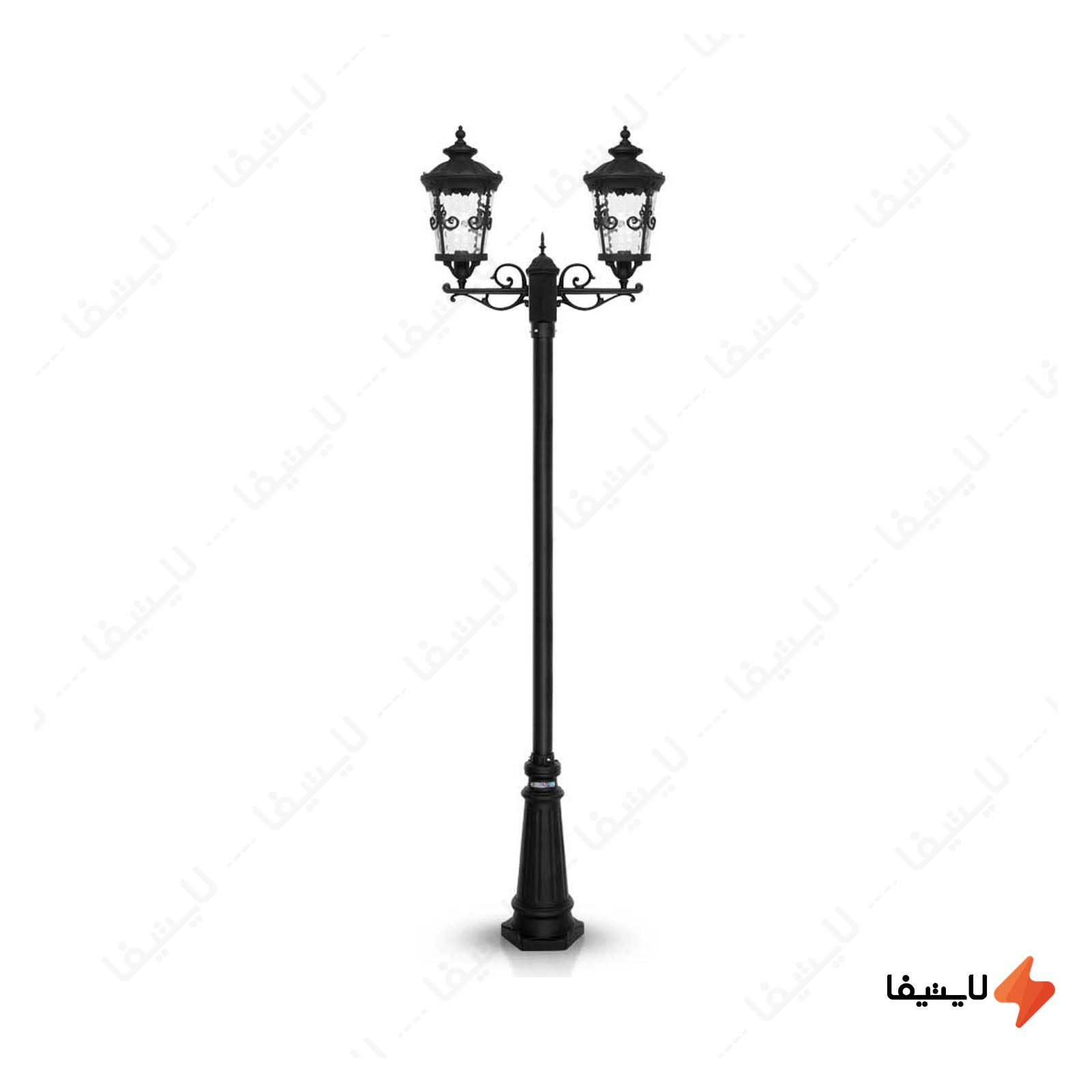 چراغ حیاطی ایستاده شب تاب SH-106921110 مد چراغ-حیاطی-ایستاده-شب-تاب-مدل-ماهنوس-SH-106921110