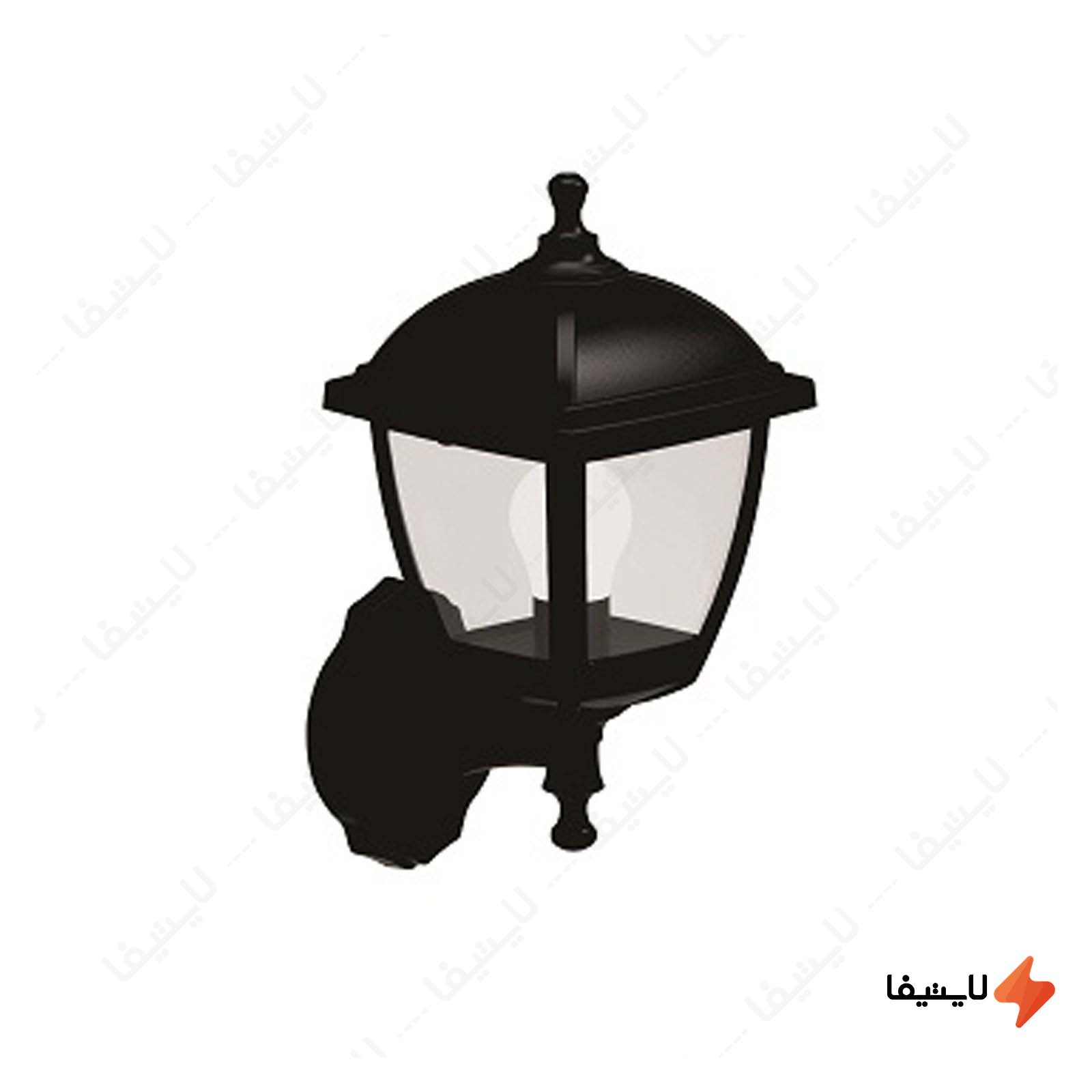 چراغ حیاطی دیواری سرپیچ E27 فاین الک چراغ-حیاطی-دیواری-سرپیچ-E27-فاین-الکتریک-FEC-4610