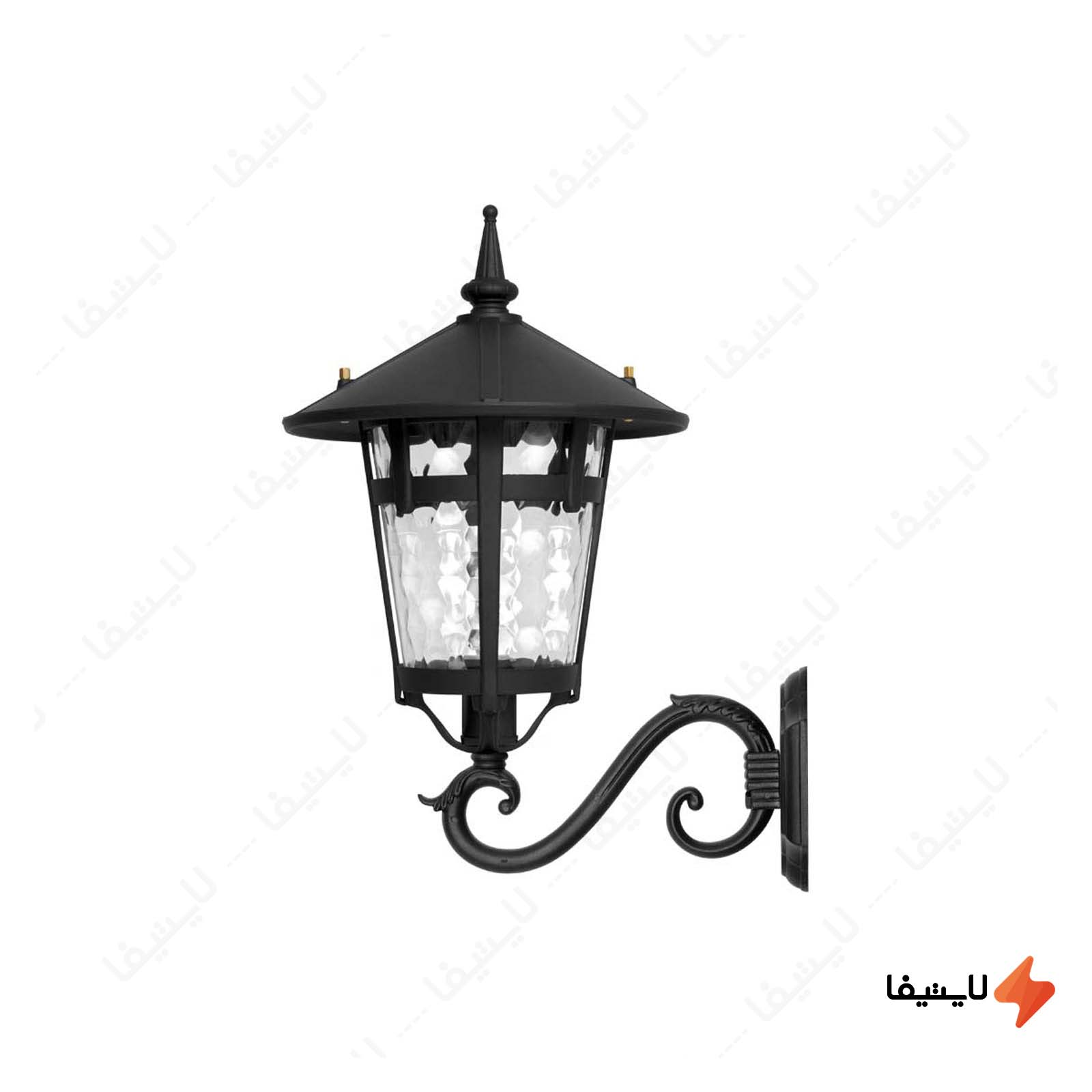 چراغ حیاطی دیواری شب تاب SH-105790310 مدل چراغ-حیاطی-دیواری-شب-تاب-مدل-آبنوس-SH-105790310