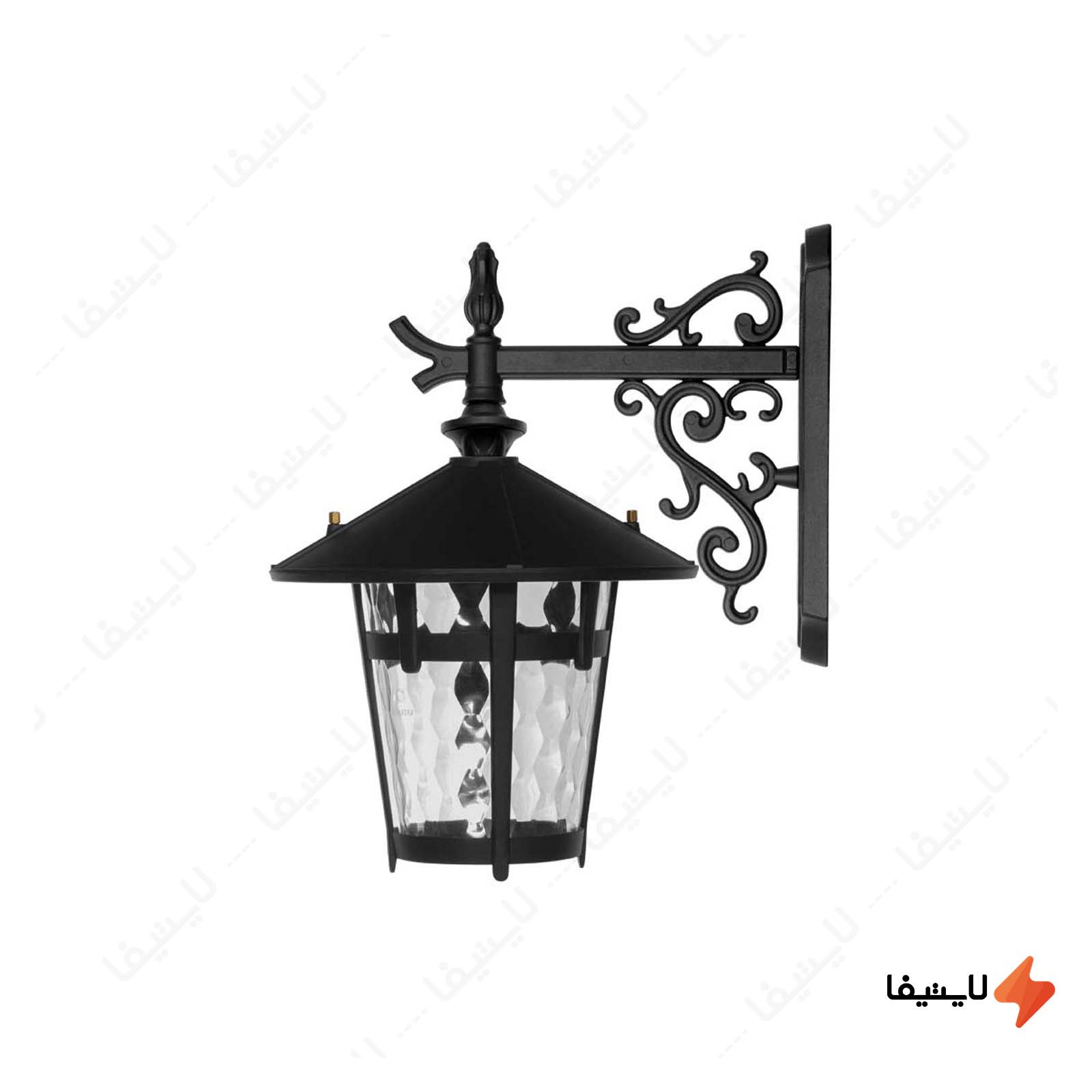 چراغ حیاطی دیواری شب تاب SH-105791320 مدل چراغ-حیاطی-دیواری-شب-تاب-مدل-آبنوس-SH-105791320