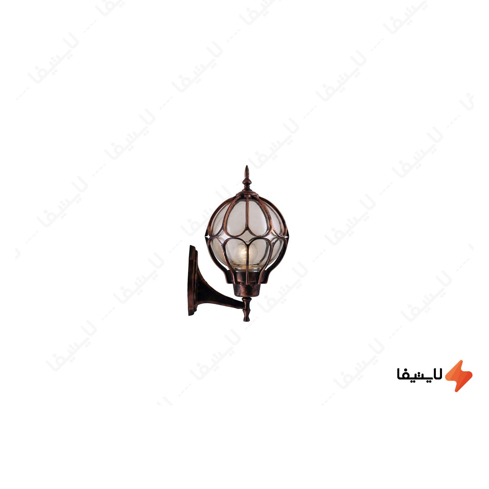 چراغ حیاطی دیواری شفق مدل اطلس کد 601 چراغ-حیاطی-دیواری-شفق-مدل-ونوس-کد-1501