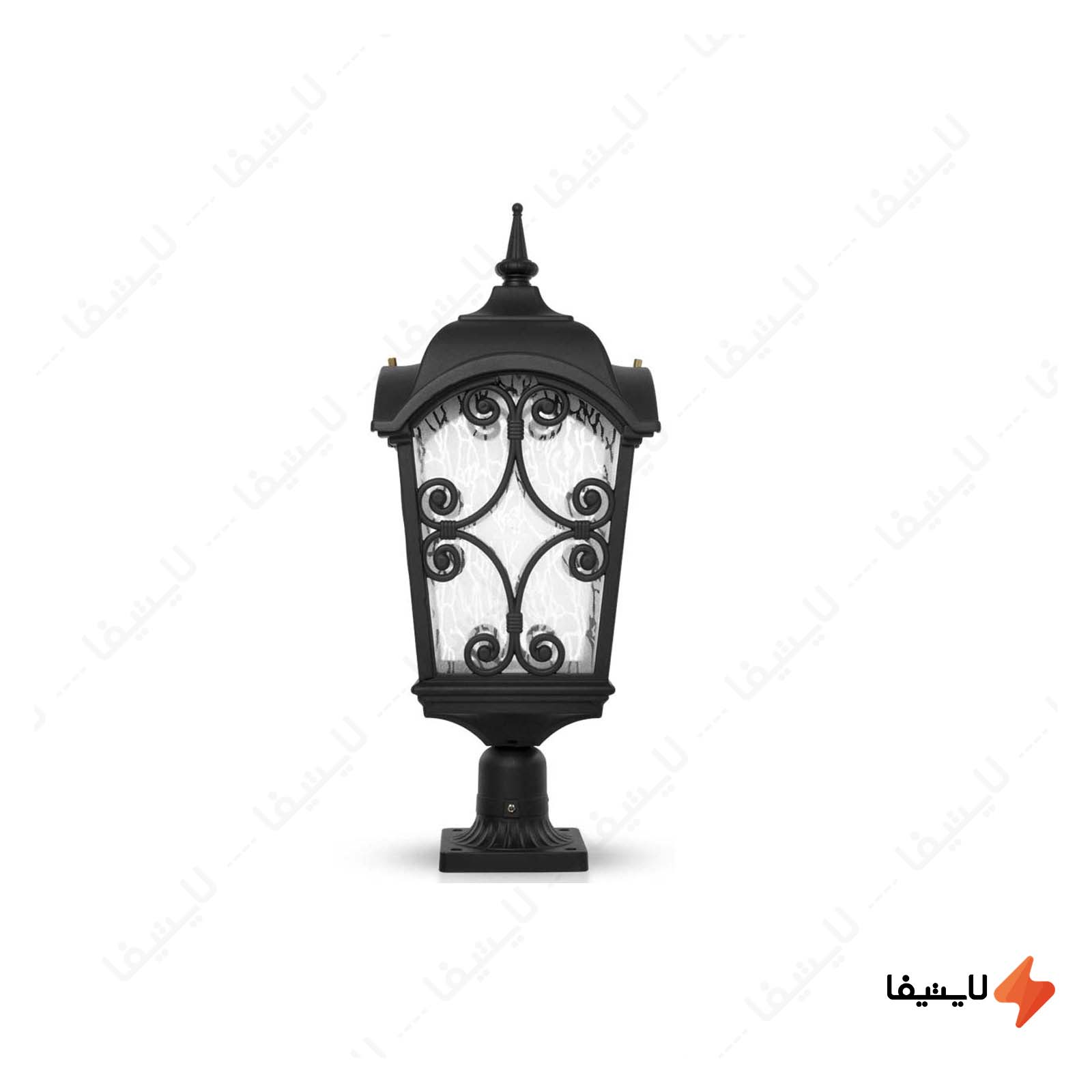 چراغ حیاطی زمینی شب تاب SH-106704010 مدل چراغ-حیاطی-سردری-شب-تاب-مدل-آروین-SH-106704010