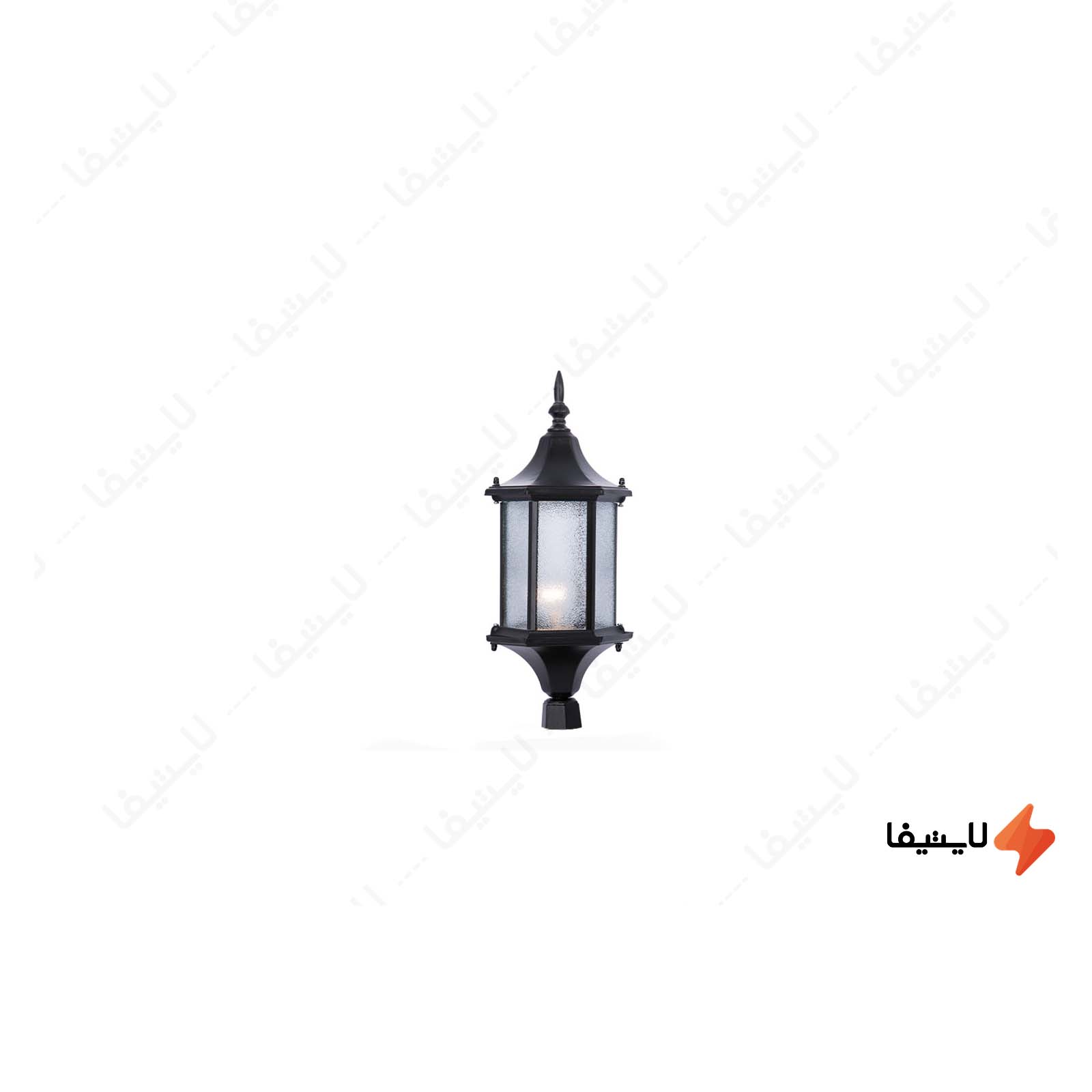 چراغ حیاطی سرلوله شفق مدل تینا کد 390 چراغ-حیاطی-سرلوله-شفق-مدل-تینا-کد-3905
