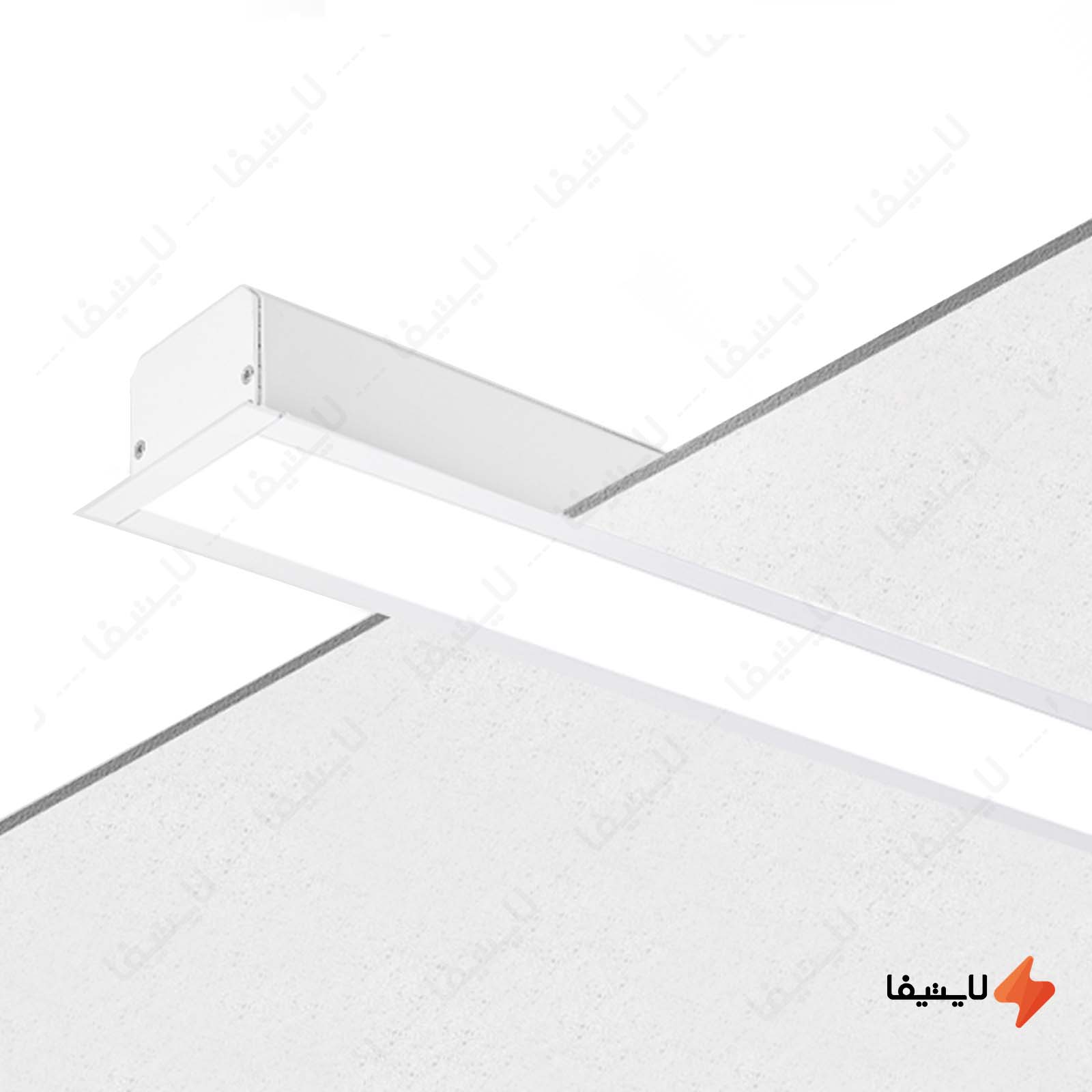 چراغ خطی LED توکار 20 وات مازی نور مدل چراغ-خطی-LED-توکار-16-وات-مازی-نور-مدل-اینفینیتی-DS
